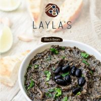 Black Bean Hummus Laylas Food Company