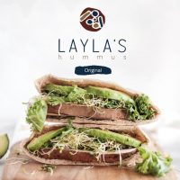 Hummus Sandwich Laylas Food Company